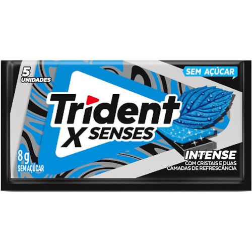 Chiclete Trident Intense 8g