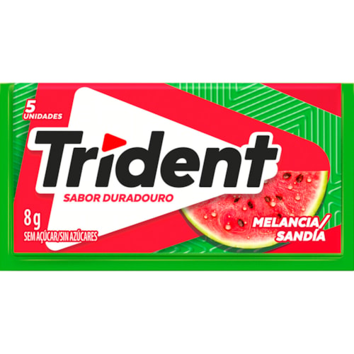 Chiclete Trident Melancia 8g