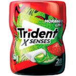 Chiclete Trident X Senses Morango Lime 54g