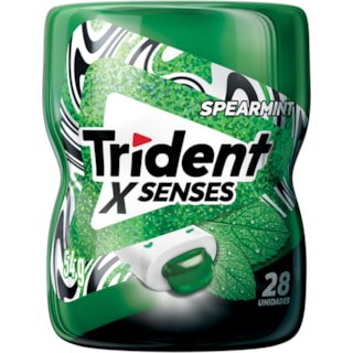 Chiclete Trident X Senses Spearmint 54g