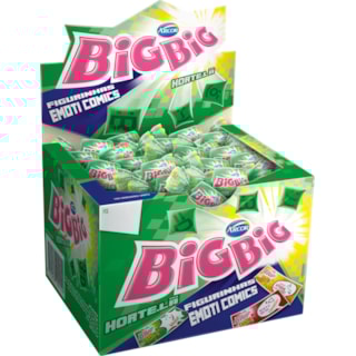 Chicletes Big Big Hortelã 350g