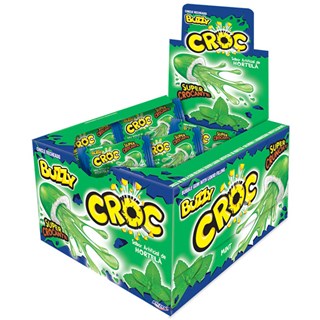 Chicletes Buzzy Croc Hortelã 40 unidades