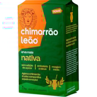 Chimarrão Leão Erva Mate a Vácuo 1Kg