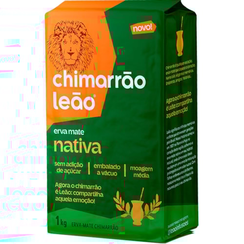 Chimarrão Leão Erva Mate a Vácuo 1Kg