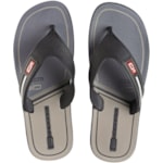 Chinelo Danper Chicago Preto Grafite 40