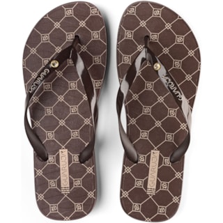 Chinelo Danper Cristal Café 37
