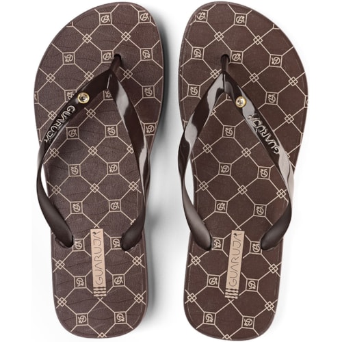 Chinelo Danper Cristal Café 37