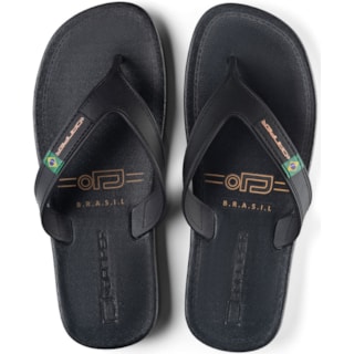 Chinelo Danper Monaco 2.6 Preto 41