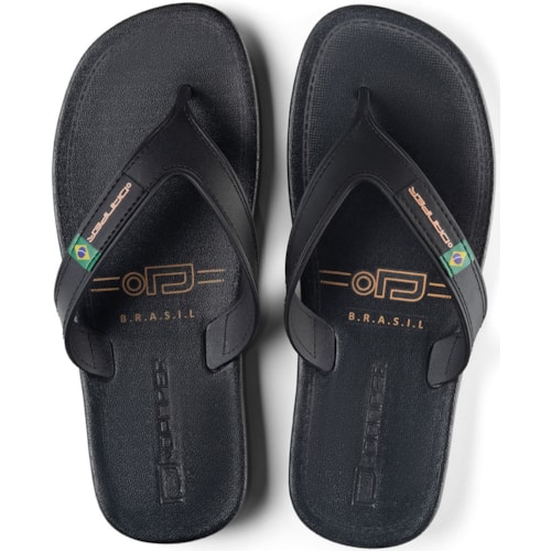 Chinelo Danper Monaco 2.6 Preto 41