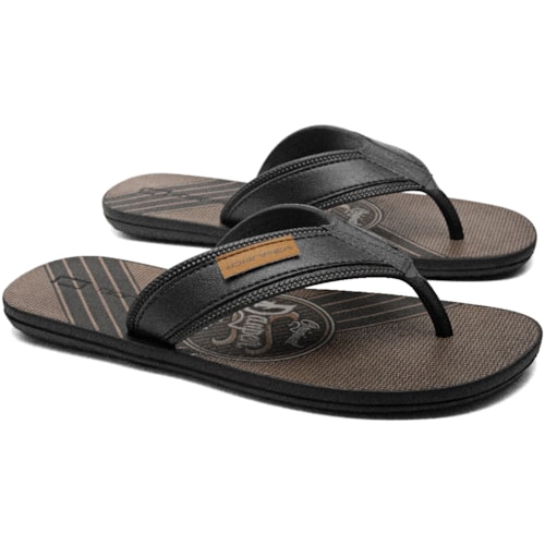 Chinelo Danper Moscou Preto 43/44