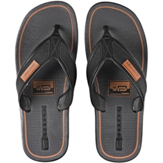 Chinelo Danper Moscou Preto Areia 42