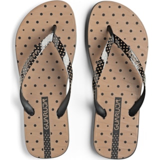 Chinelo Danper Retro Caramelo 36