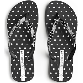 Chinelo Danper Retro Preto 34