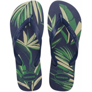 Chinelo Havaianas Aloha Marinho 35/36