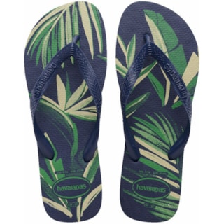 Chinelo Havaianas Aloha Marinho 37/38