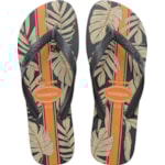 Chinelo Havaianas Aloha Novo Grafite 39/40