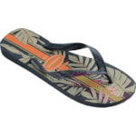 Chinelo Havaianas Aloha Novo Grafite 39/40