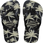 Chinelo Havaianas Aloha Preto/Preto 43/44