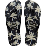 Chinelo Havaianas Aloha Preto/Preto/Branco 35/36