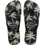 Chinelo Havaianas Aloha Preto/Preto/Branco 37/38