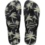 Chinelo Havaianas Aloha Preto/Preto/Branco 39/40