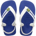 Chinelo Havaianas baby Brasil Logo Azul Naval 17/18