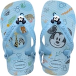 Chinelo Havaianas Baby Disney Azul Lavanda 20
