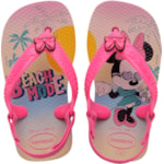 Chinelo Havaianas Baby Disney Classic Rosa 17/18