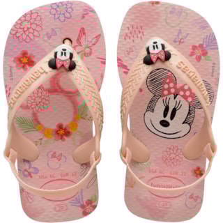 Chinelo Havaianas Baby Disney Rosa Ballet 22
