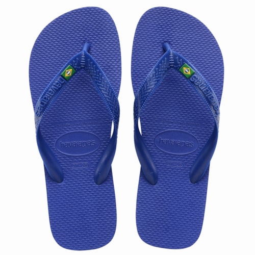 Chinelo Havaianas Brasil Azul Naval 37/38