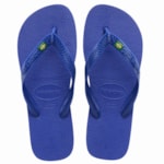 Chinelo Havaianas Brasil Azul Naval 41/42