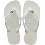 Chinelo Havaianas Brasil Branco 43/44