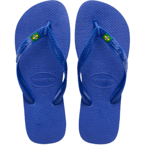 Chinelo Havaianas Brasil Light Azul Naval 45/46