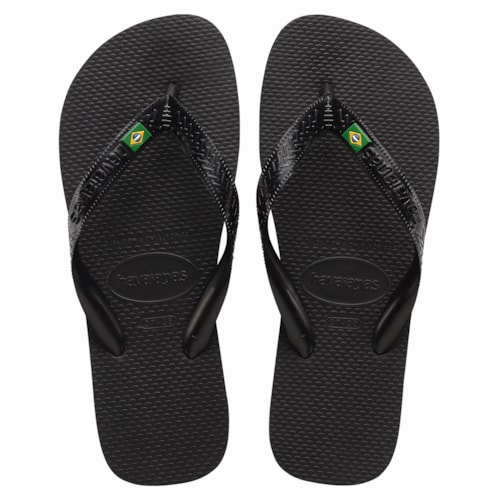 Chinelo Havaianas Brasil Preto 41/42