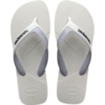 Chinelo Havaianas Dual Braqnco/Cinza 41/42