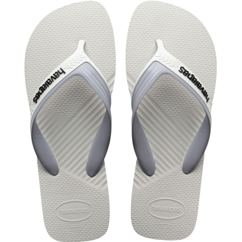 Chinelo Havaianas Dual Braqnco/Cinza 41/42