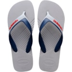 Chinelo Havaianas Dual Cinza Gelo 35/36