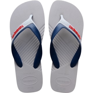 Chinelo Havaianas Dual Cinza Gelo 35/36