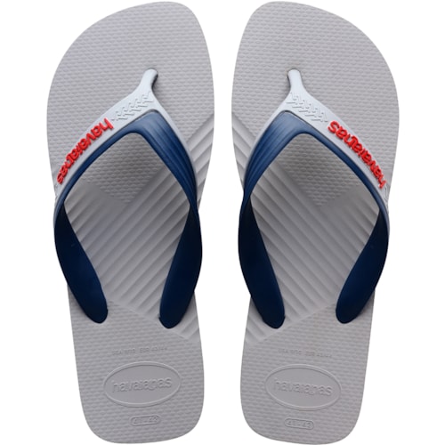 Chinelo Havaianas Dual Cinza Gelo 37/38