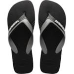 Chinelo Havaianas Dual Preto/Cinza 41/42
