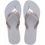 Chinelo Havaianas Elegance Cinza Gelo 33/34