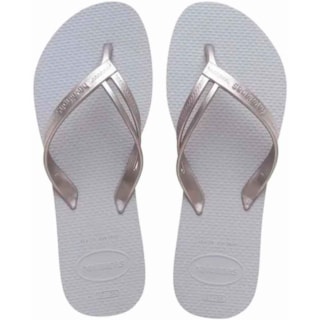 Chinelo Havaianas Elegance Cinza Gelo 33/34