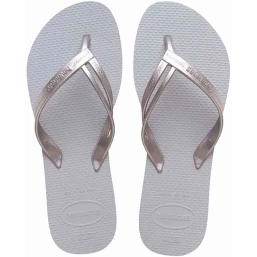 Chinelo Havaianas Elegance Cinza Gelo 37/38