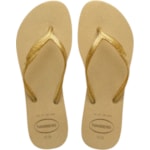 Chinelo Havaianas Fantasia Gloss Areia 37/38