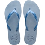 Chinelo Havaianas Fantasia Gloss Azul Índigo 39/40