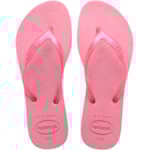Chinelo Havaianas Fantasia Gloss Rosa Cristal 33/34