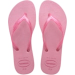 Chinelo Havaianas Fantasia Gloss Rosa Cristal 35/36