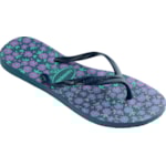 Chinelo Havaianas Fantasia Romântica Azul Índigo 33/34