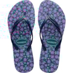 Chinelo Havaianas Fantasia Romântica Azul Índigo 37/38