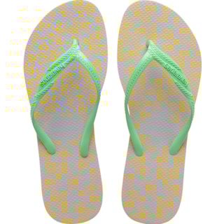 Chinelo Havaianas Fantasia Romântica Lilás 33/34